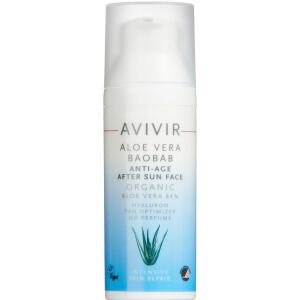 Avivir Aloe Vera Baobab Anti-Age After Sun Face, 50 ml (Udløb: 08/2026)
